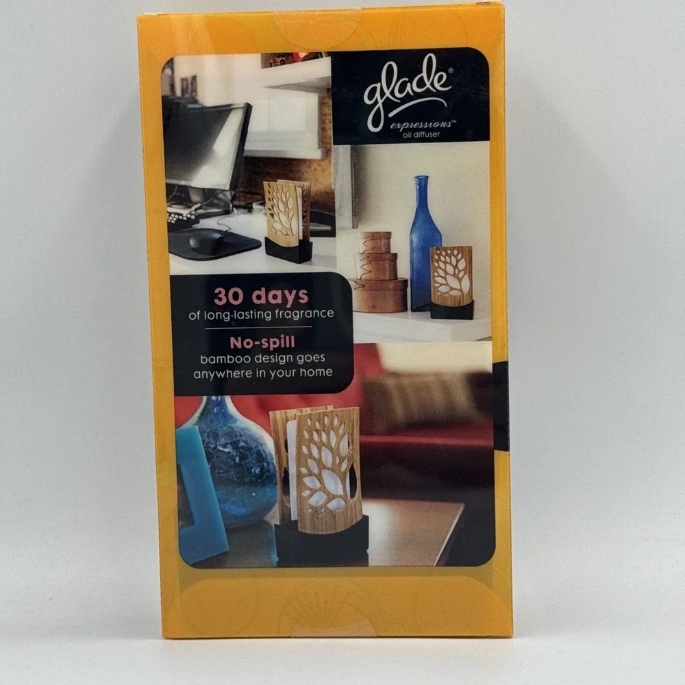 NEW‎ Decorative Glade Bamboo Oil Diffuser Pineapple & Mangosteen